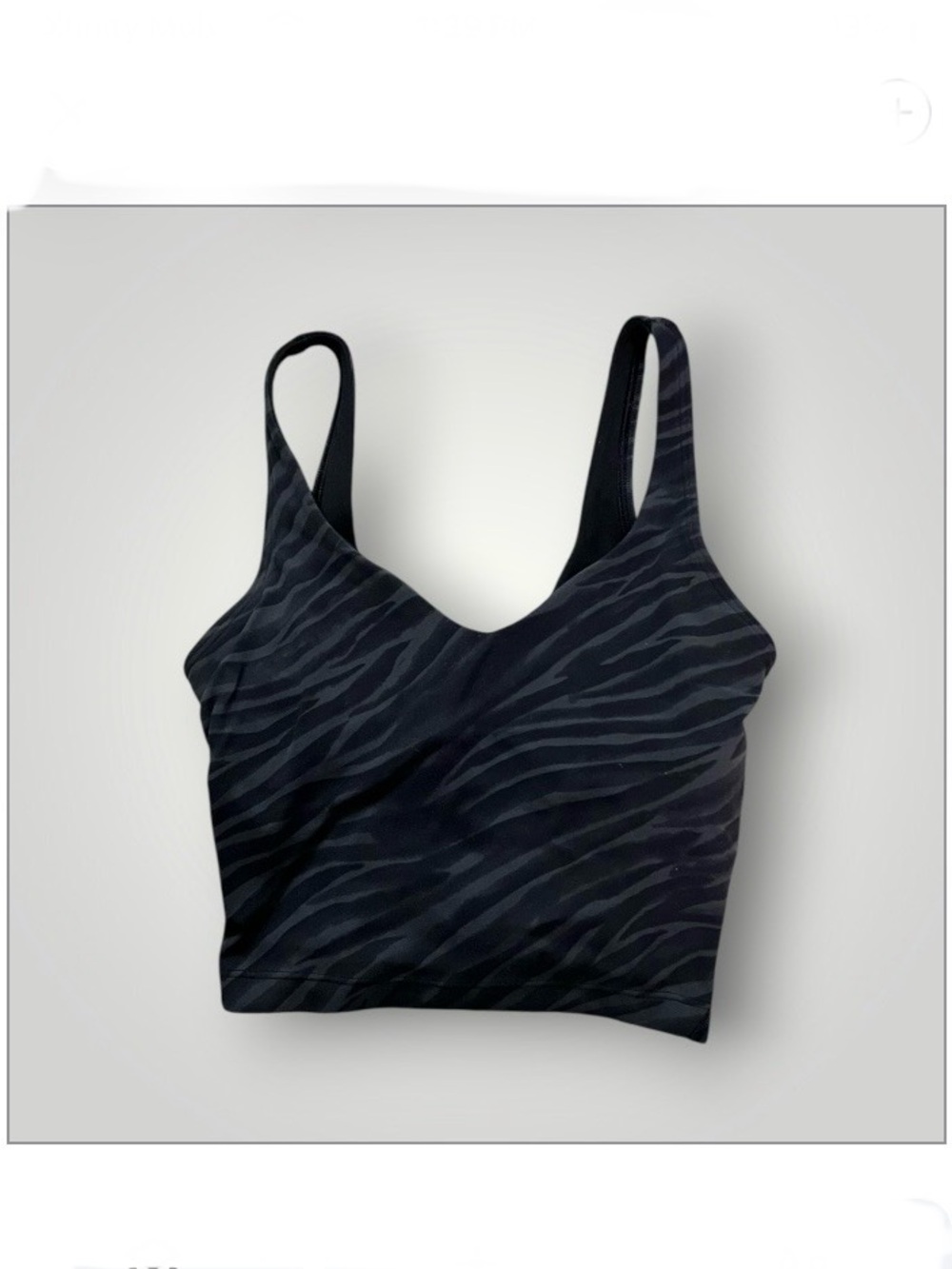 Lululemon Align Tank Top Le Tiger Camo Deep Coal